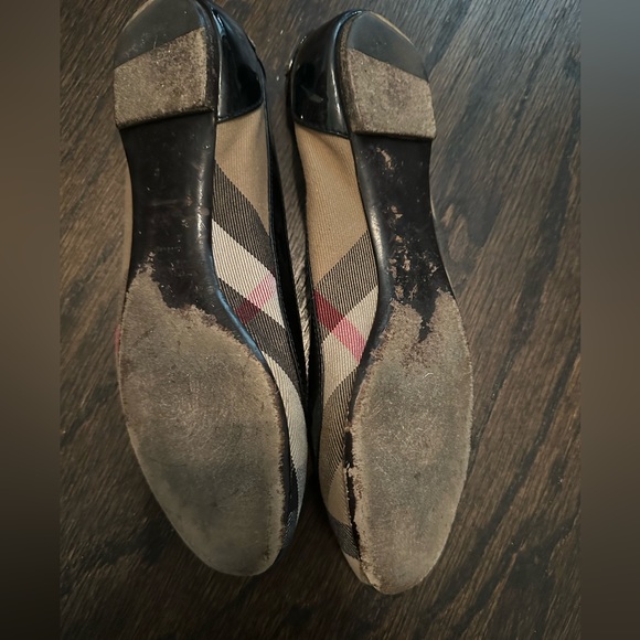 Burberry classic check print ballet flats - Picture 4 of 4